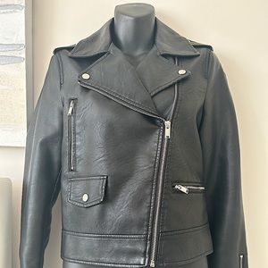 Noisy May Nmnora L/S Faux Leather Jacket